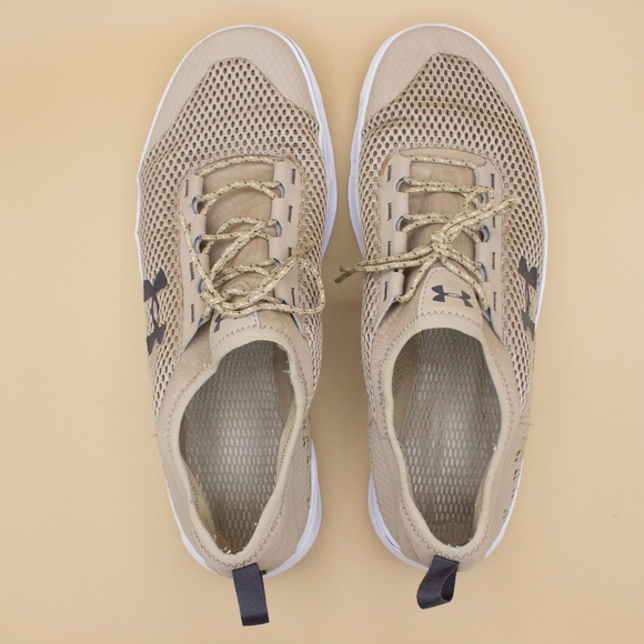 Under Armour Kilchis Khaki Shoes 1268873-290 Men's Size 11 - Picture 5 of 8